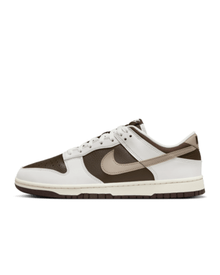 Nike blanche semelle marron hotsell